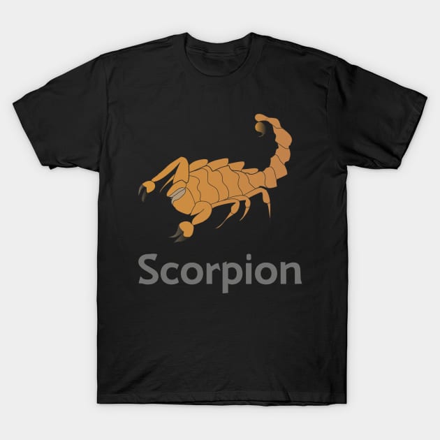 Scorpion T-Shirt by Alekvik